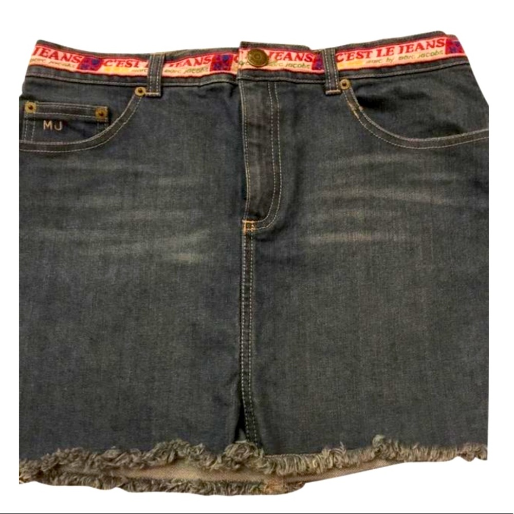 Marc Jacobs Denim Mini Skirt, Size 6